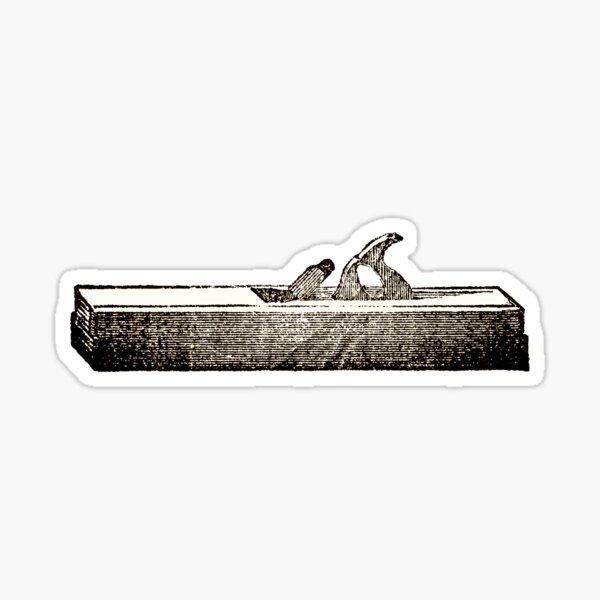Enos Baldwin Jointer Plane 1826 Sticker