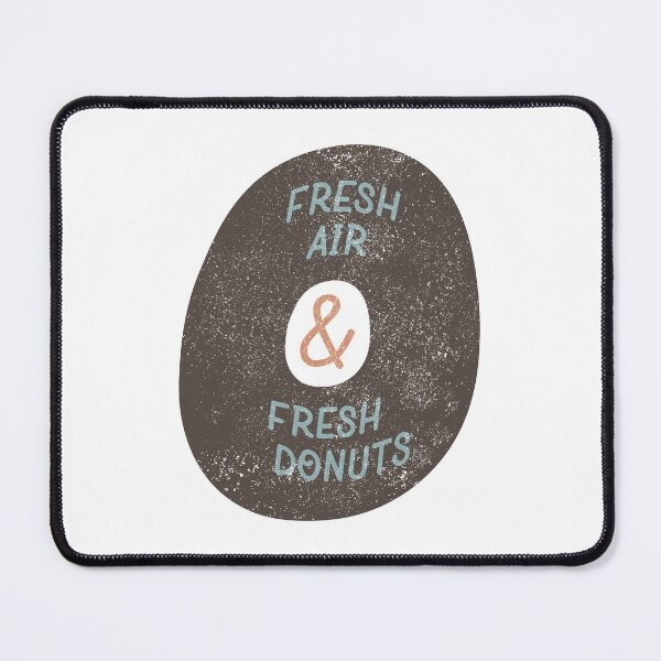 Item preview, Outdoorsy Foodie Fresh Air Fresh Donuts designed and sold by Creatively Torn.