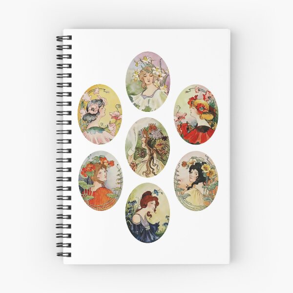 Item preview, Portraits of Floral Ladies designed and sold by creativecaileigh.