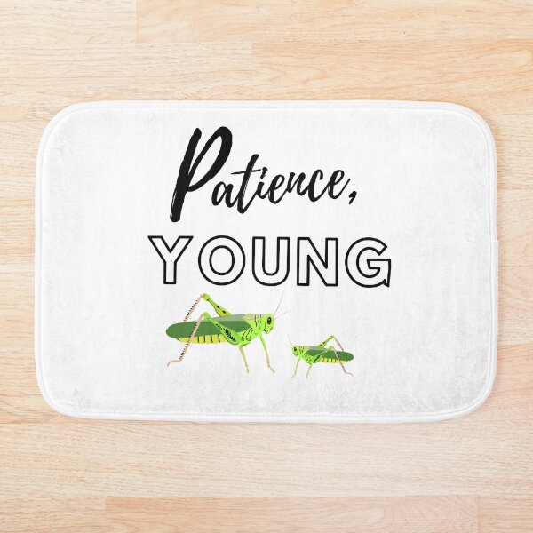 Item preview,  Patience Young Grasshopper - I love insects - Grasshopper designed and sold by TheWrightLife.
