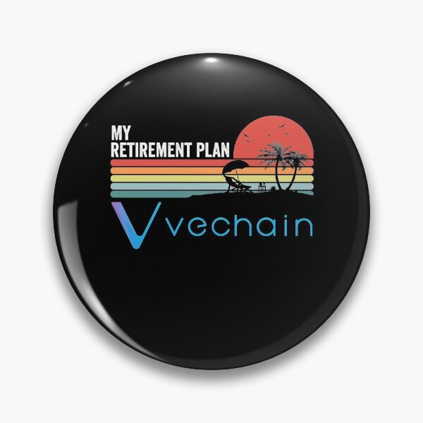 Item preview, Vechain Crypto VET Coin My Retirement Plan Cryptocurrency Blockchain Wallet designed and sold by EmmaRichardso.