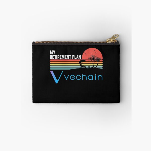 Item preview, Vechain Crypto VET Coin My Retirement Plan Cryptocurrency Blockchain Wallet designed and sold by EmmaRichardso.