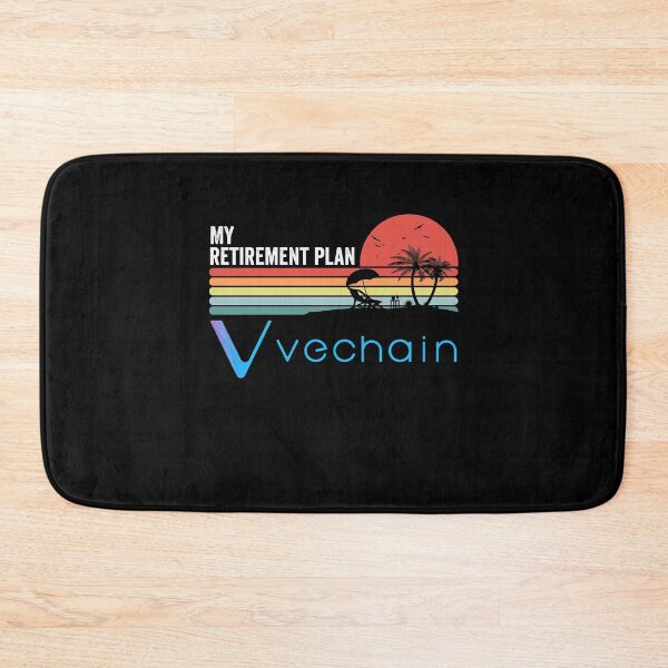 Item preview, Vechain Crypto VET Coin My Retirement Plan Cryptocurrency Blockchain Wallet designed and sold by EmmaRichardso.