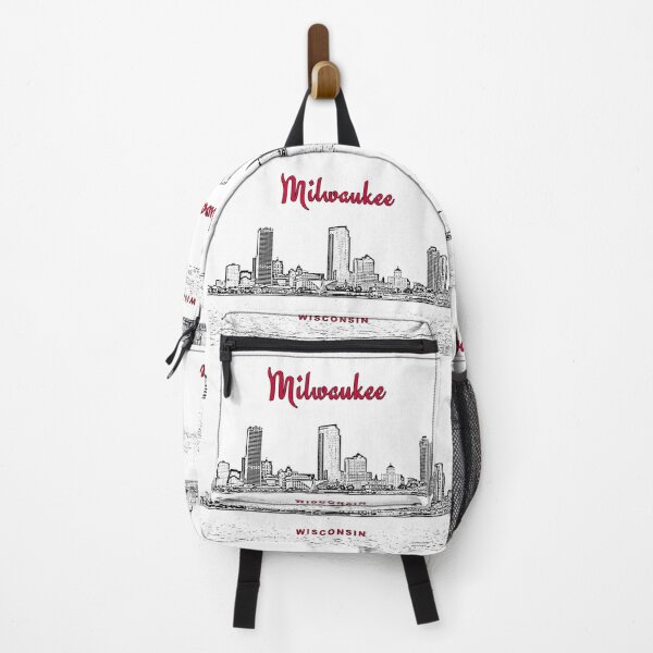 Item preview, Milwaukee, Wisconsin - Milwaukee Skyline and Landmarks designed and sold by leemcnut.