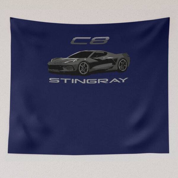 Item preview, 2020 C8 Corvette Stingray Graphic Trending Unisex Youth Funny Gift White designed and sold by ZAVDBWB.