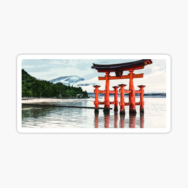 Item preview, Shinto Shrine designed and sold by Dee-Tea.