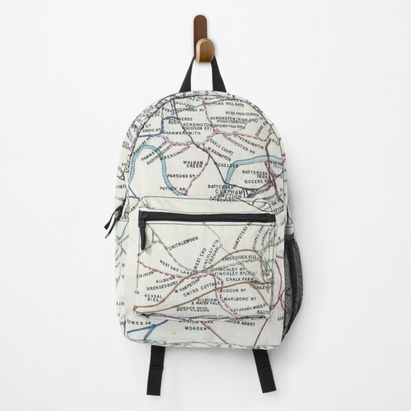 Item preview, Vintage London Railway Map designed and sold by royalblewitup.