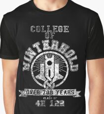 Skyrim - College Of Winterhold - College Jersey Graphic T-Shirt