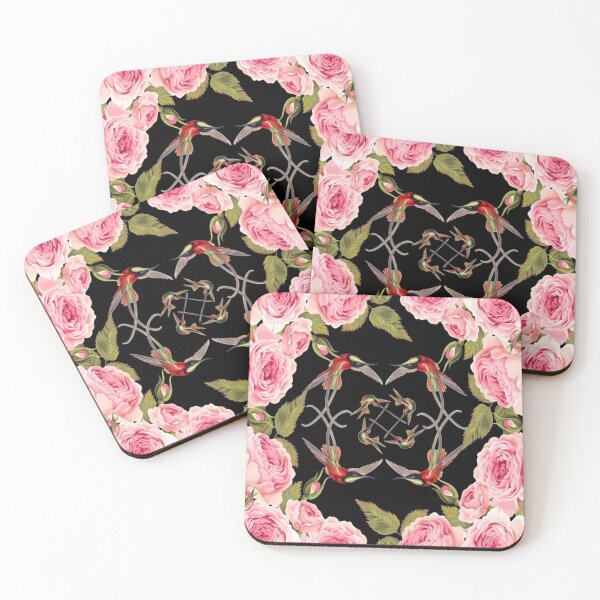 Item preview, Birds Dancing in Flowers   designed and sold by Timmarshall.