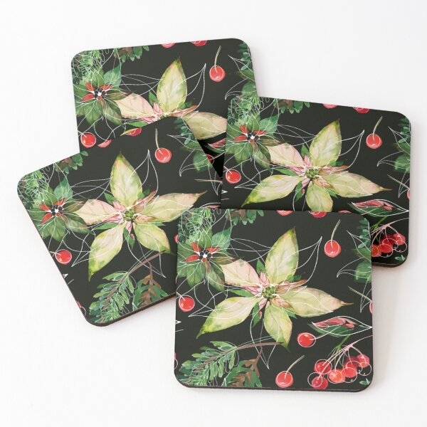 Item preview, Beautiful christmas abstract floral pattern   designed and sold by Timmarshall.