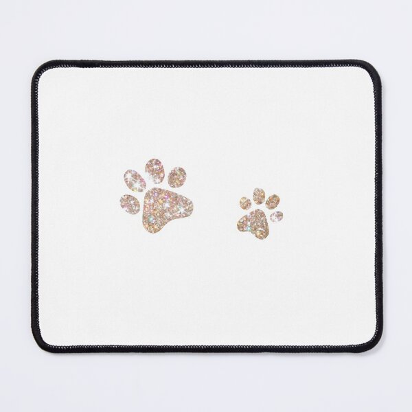 Item preview, Gold sparkly dog paw prints designed and sold by Jennacoleman11.