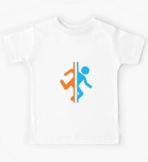 Portal silhouette Kinder T-Shirt
