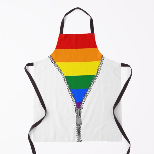 Item preview, Unzipped Pride Flag (white bg) designed and sold by callboxkat.