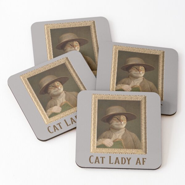 Item preview, Cat Lady af | Real Cat Lady | Funny Cats | I Love Cats | Animal Art designed and sold by TZoo.
