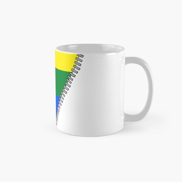 Item preview, Unzipped Pride Flag (white bg) designed and sold by callboxkat.