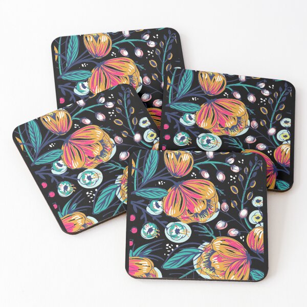 Item preview, Funny Vintage Flower Pattern, Fall Lovers    designed and sold by Timmarshall.