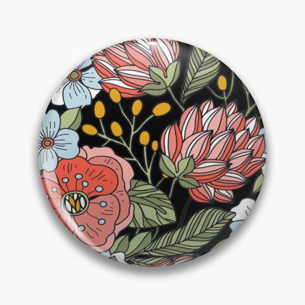 Item preview, Funny Vintage Flower Pattern, Fall Lovers designed and sold by Timmarshall.