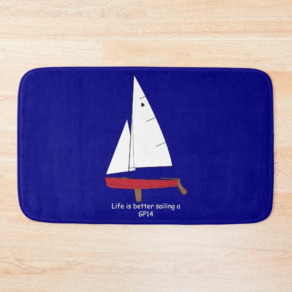 Item preview, GP14 Sailboat - Life is Better Sailing a GP14 designed and sold by CHBB.