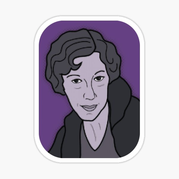 Old Hollywood Character - Edna May Oliver Sticker