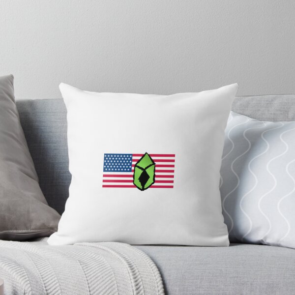 Item preview, US flag game emblem knight  designed and sold by Coffeemerc117.