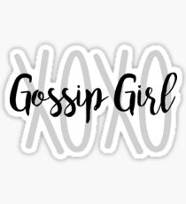 XOXO Gossip Girl Sticker
