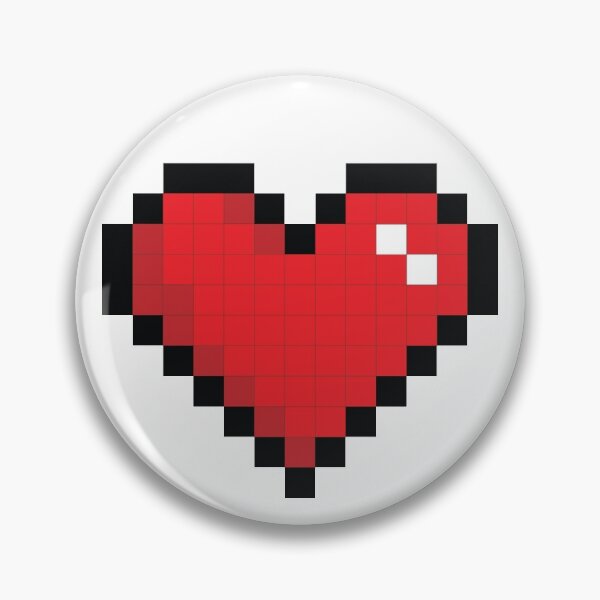 Item preview, Pixel Heart Pixel Art designed and sold by m-cronin-arts.