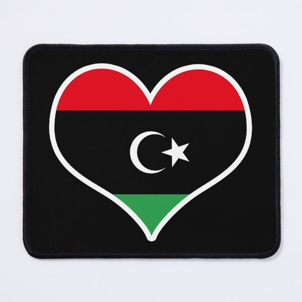Item preview, Libya Flag Heart designed and sold by PKHalford.