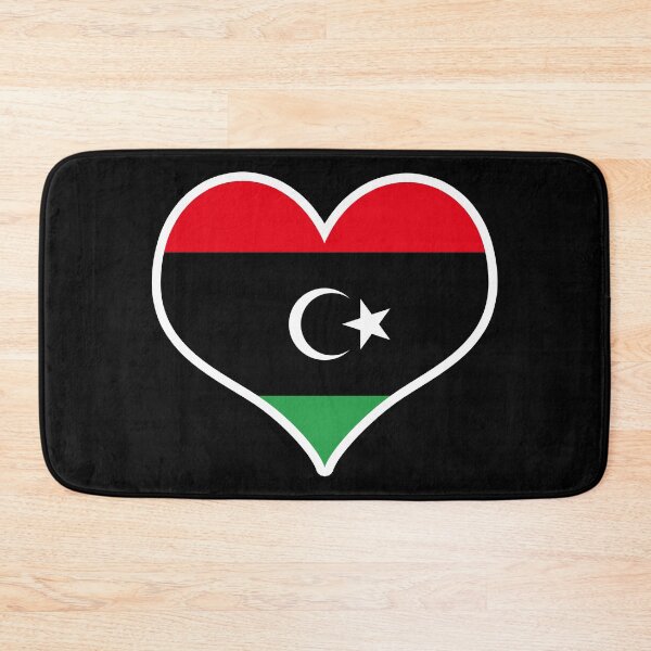 Item preview, Libya Flag Heart designed and sold by PKHalford.