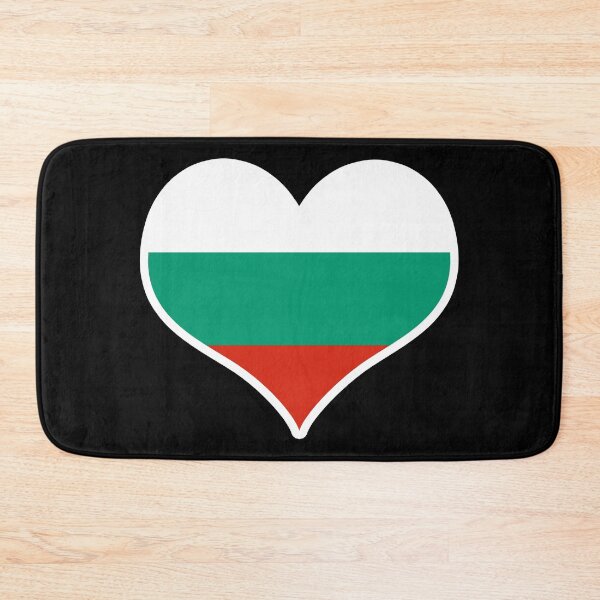 Item preview, Bulgaria Flag Heart designed and sold by PKHalford.