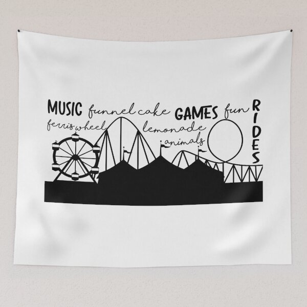 Item preview, County Fair, Festival, Exhibition, Circus, Carnival, Rollercoaster, Amusement Park designed and sold by lfinkbeiner12.