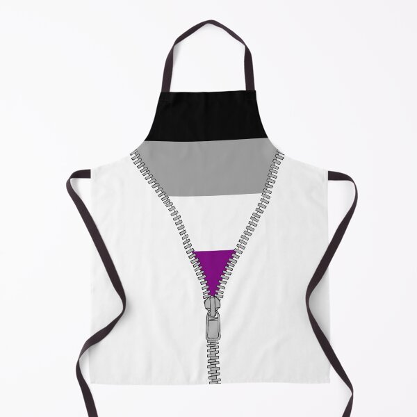 Item preview, Unzip Ace Pride (white bg) designed and sold by callboxkat.