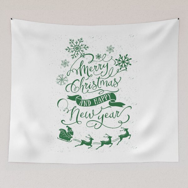 Item preview, Merry Christmas and Happy New Year (Green) [Roufxis-Rb] designed and sold by RoufXis.