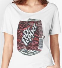Crushed Dr Pepper Tin Women's Relaxed Fit T-Shirt
