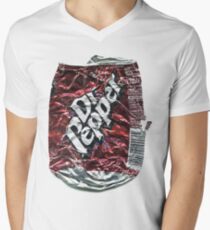 Crushed Dr Pepper Tin Men's V-Neck T-Shirt