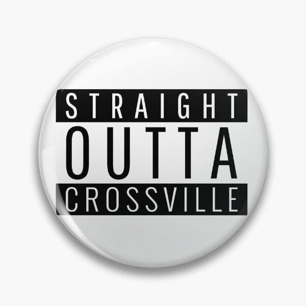 Item preview, Straight Outta Crossville Tennessee  designed and sold by Teelogic.