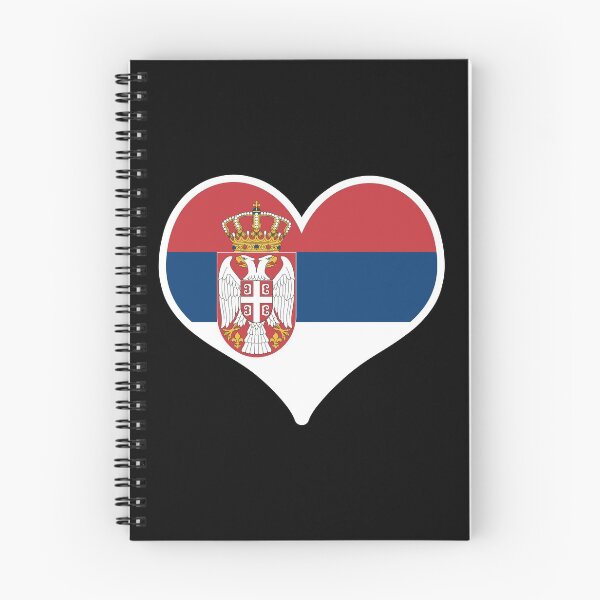 Item preview, Serbia Flag Heart designed and sold by PKHalford.