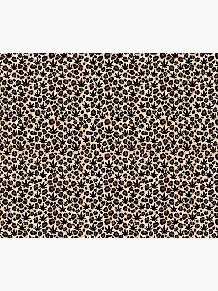 Thumbnail 6 of 6, Throw Blanket, Gold Leopard designed and sold by Skyvora.