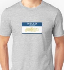 Hallo, mein Name ist der Doktor Slim Fit T-Shirt