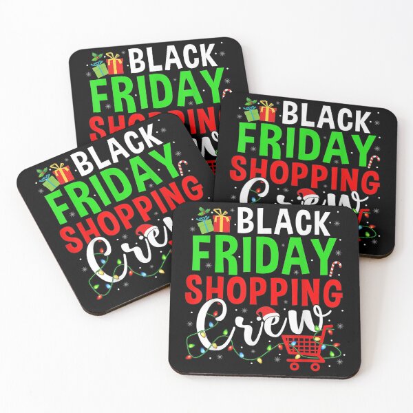 Item preview, Friday Shopping Crew Christmas Lights Black Shopping Family designed and sold by Chiemekaokechuk.