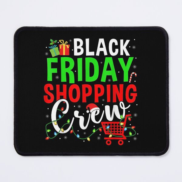 Item preview, Friday Shopping Crew Christmas Lights Black Shopping Family designed and sold by Chiemekaokechuk.