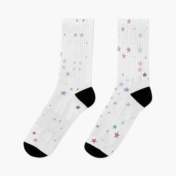 Item preview, Multicolor Star Pattern on White designed and sold by Bless-Up-Store.