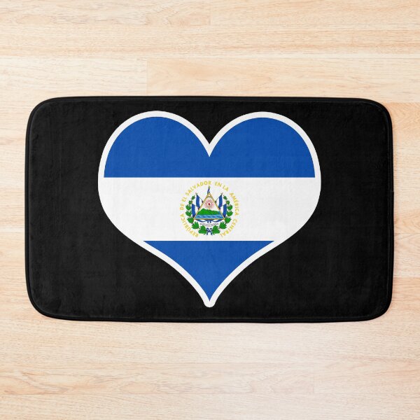 Item preview, El Salvador Flag Heart designed and sold by PKHalford.