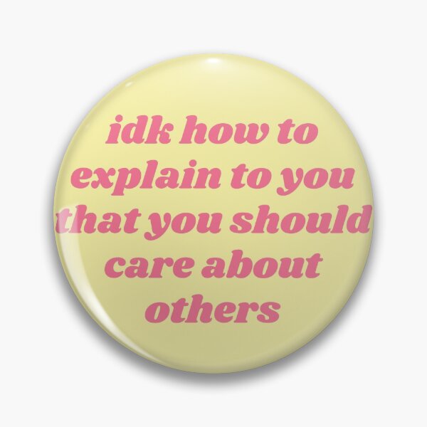 Item preview, You Should Care About Others - Empathy designed and sold by Picket Club.