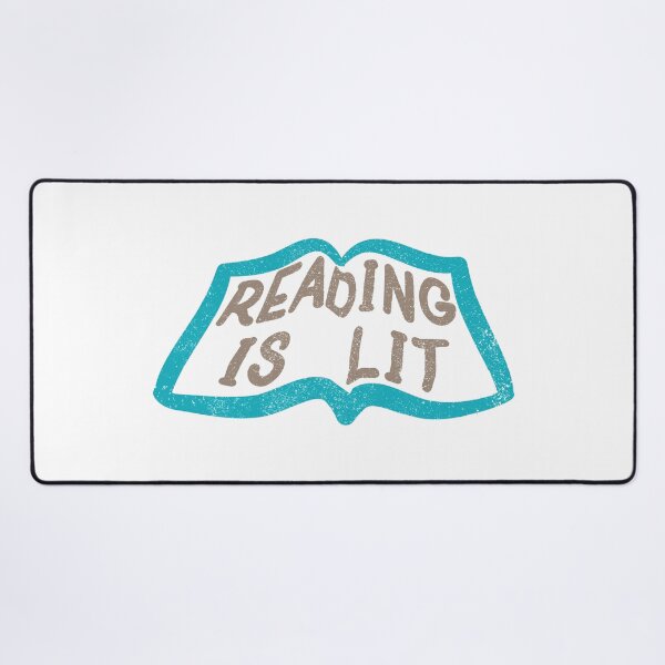 Item preview, Reading Is Lit Book Lover Humor designed and sold by Creatively Torn.
