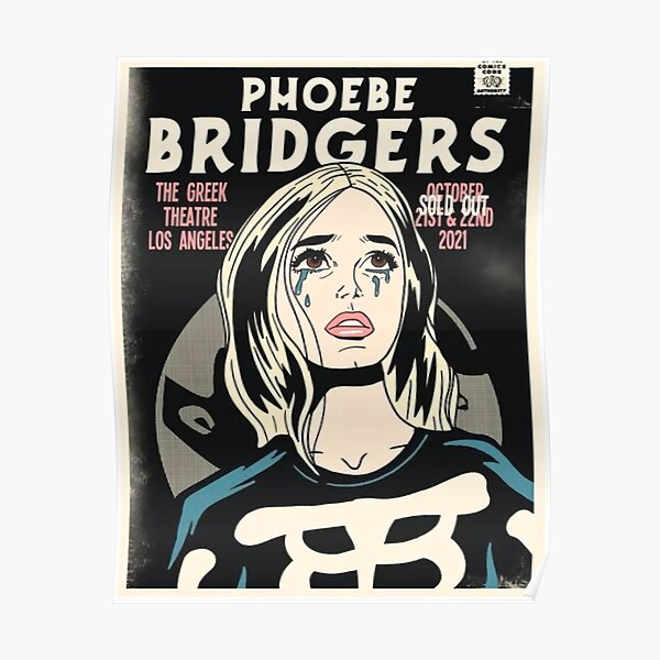 Phoebe Bridgers Motion Sickness Inspired Comic Art Print