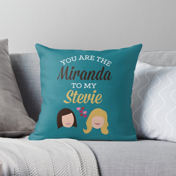 Miranda & Stevie Throw Pillow