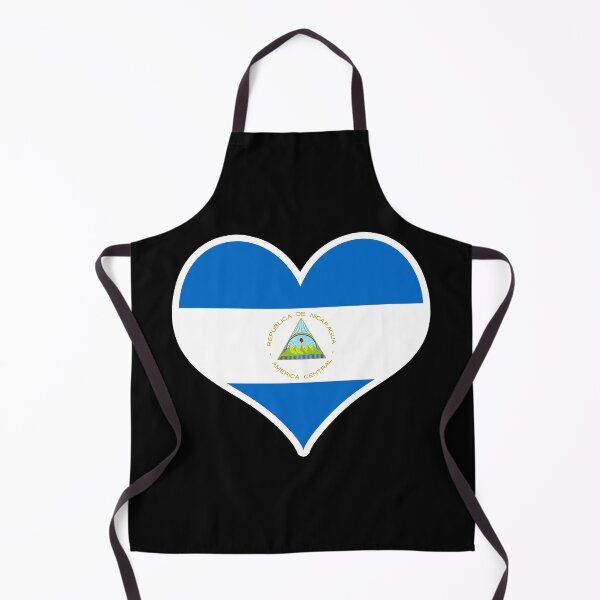 Item preview, Nicaragua Flag Heart designed and sold by PKHalford.