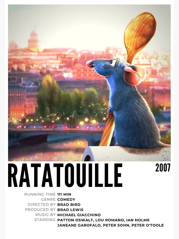 Disover Ratatouille Premium Matte Vertical Poster