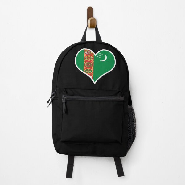 Item preview, Turkmenistan Flag Heart designed and sold by PKHalford.