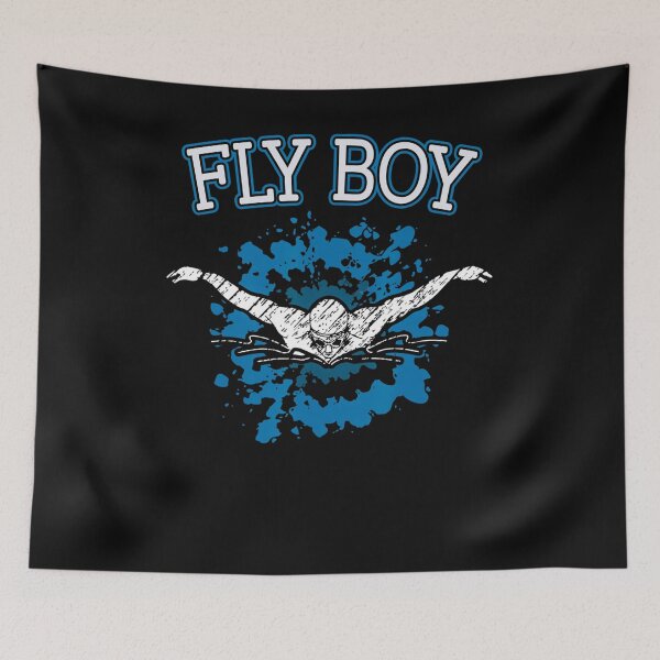 Item preview, Fly Boy Swim Swimming Funny Gift Sport Team Summer  designed and sold by yamisukey.